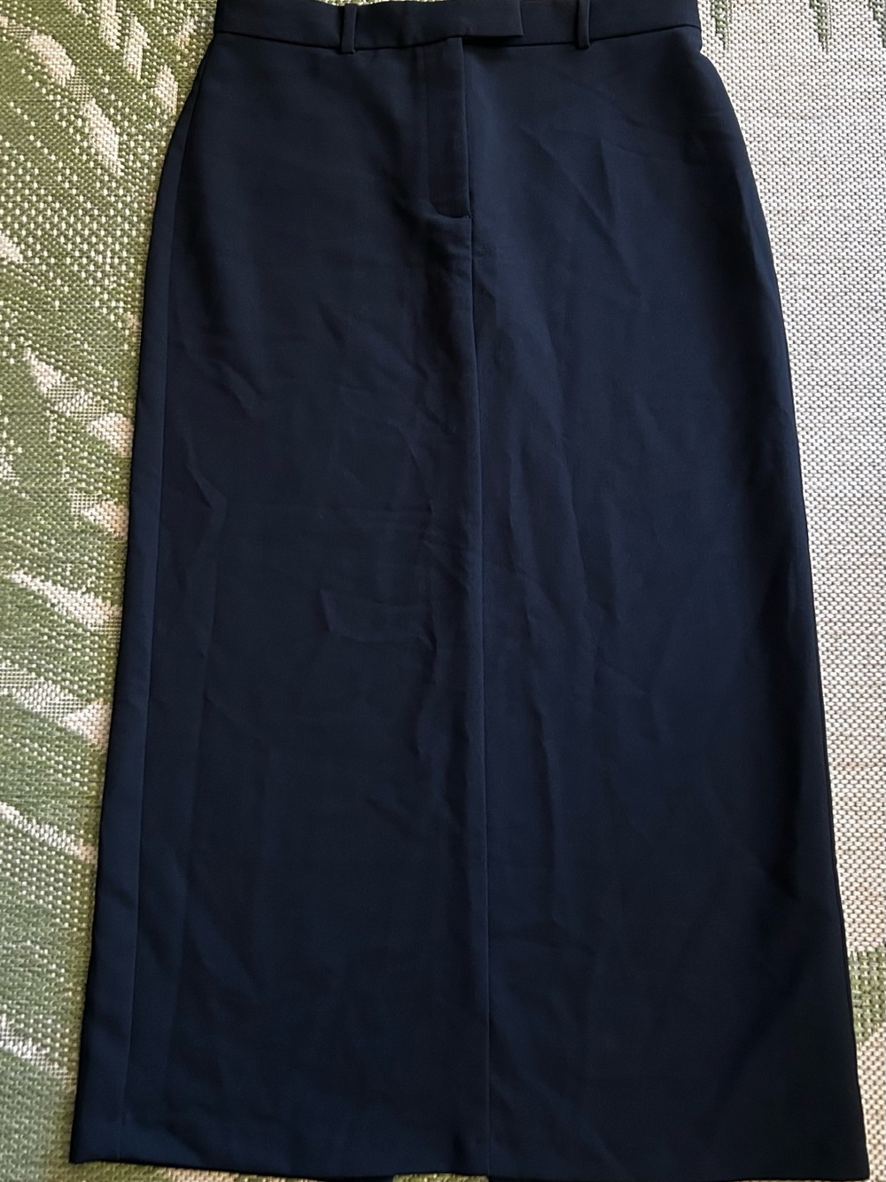 Abercrombie & Fitch Black Tailored Maxi Pencil Skirt size M NWOT